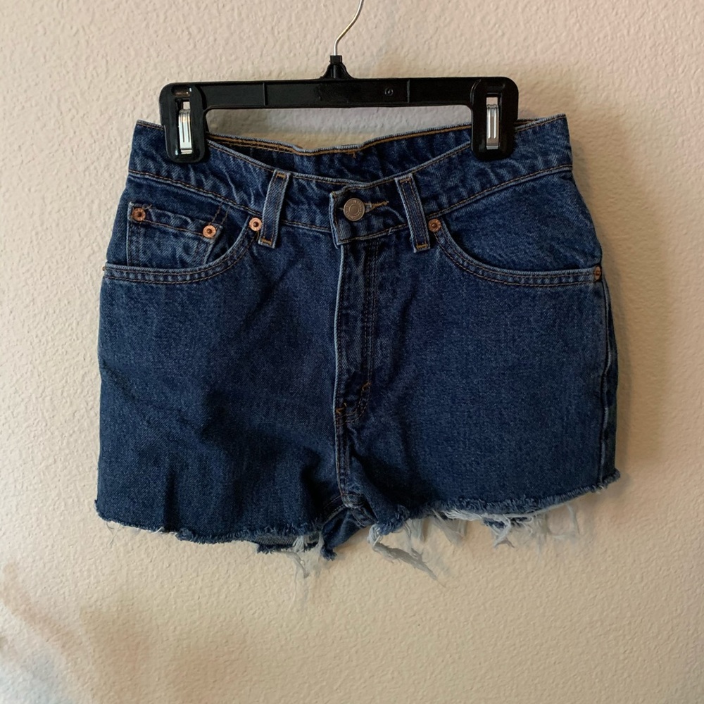 levi’s cut off shorts
